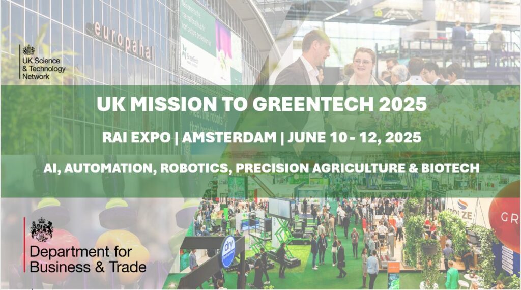 UK Mission to GreenTech 2025 Poster. UK Mission to GreenTech 2025 Poster.